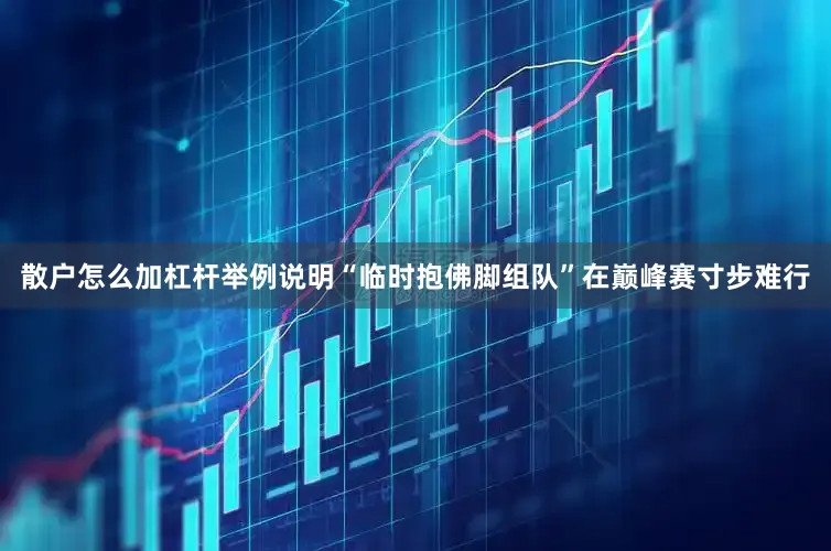 散户怎么加杠杆举例说明“临时抱佛脚组队”在巅峰赛寸步难行